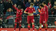 Liverpool: vencedor do Grupo B. Tem 15 pontos, 15 golos marcados e cinco sofridos