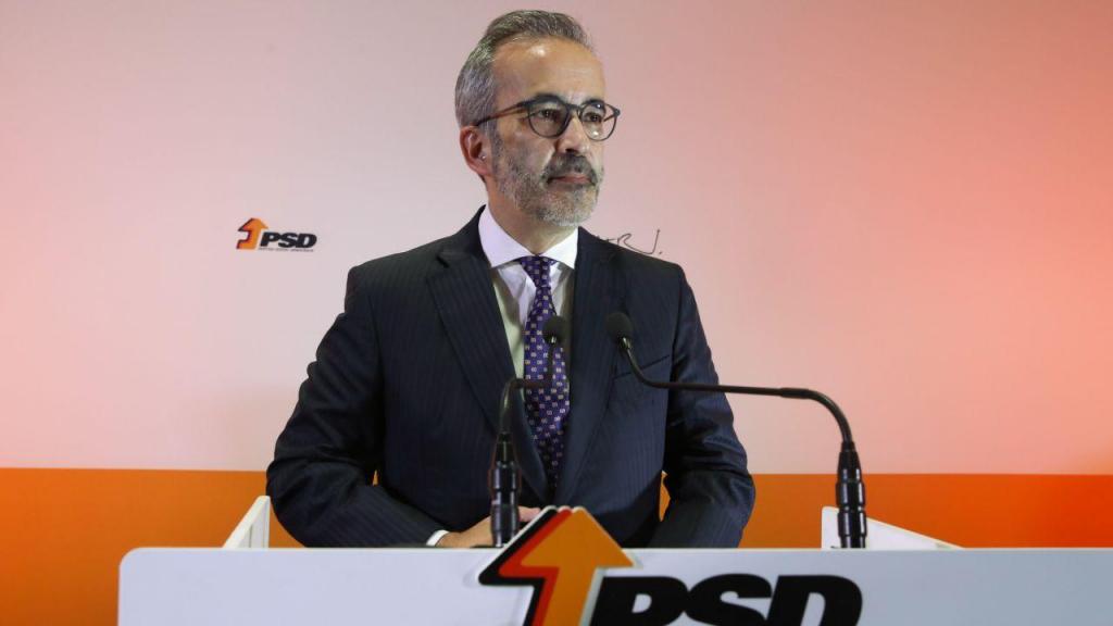 Paulo Rangel na reação à derrota nas diretas do PSD (Manuel de Almeida/Lusa)