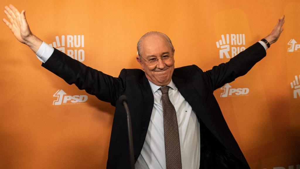 Rui Rio festeja vitória nas diretas do PSD (José Coelho/Lusa)