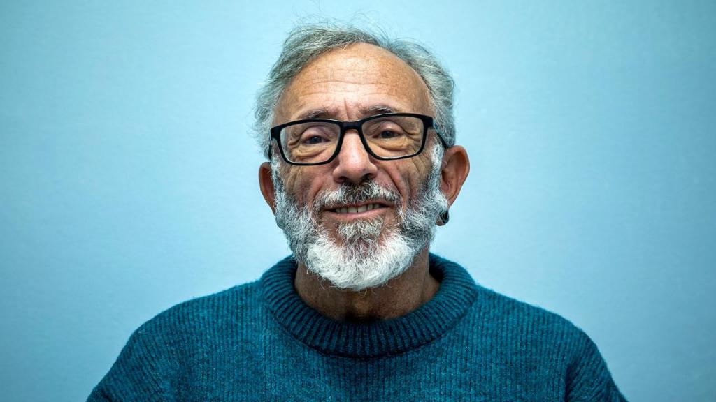 Amílcar Soares, da Associação Positivo. Fotografia de Rodrigo Cabrita