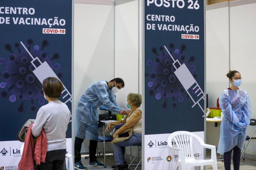 Centro de Vacinação de Lisboa (Lusa/António Cotrim)