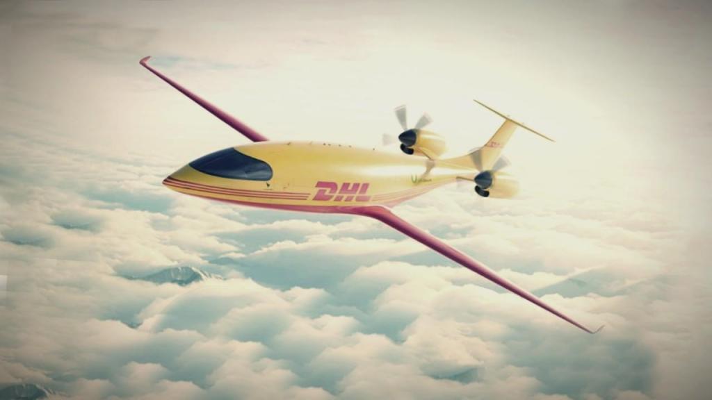 Transportadora DHL vai ter aviões elétricos
