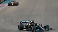 Fórmula 1: Lewis Hamilton e Max Verstappen no GP de Abu Dhabi (AP)