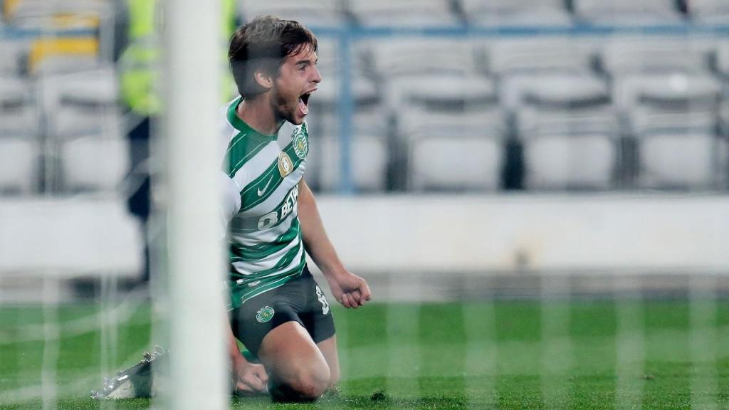 Daniel Bragança fez o 0-3 final no Gil Vicente-Sporting (Manuel Fernando Araújo/LUSA)