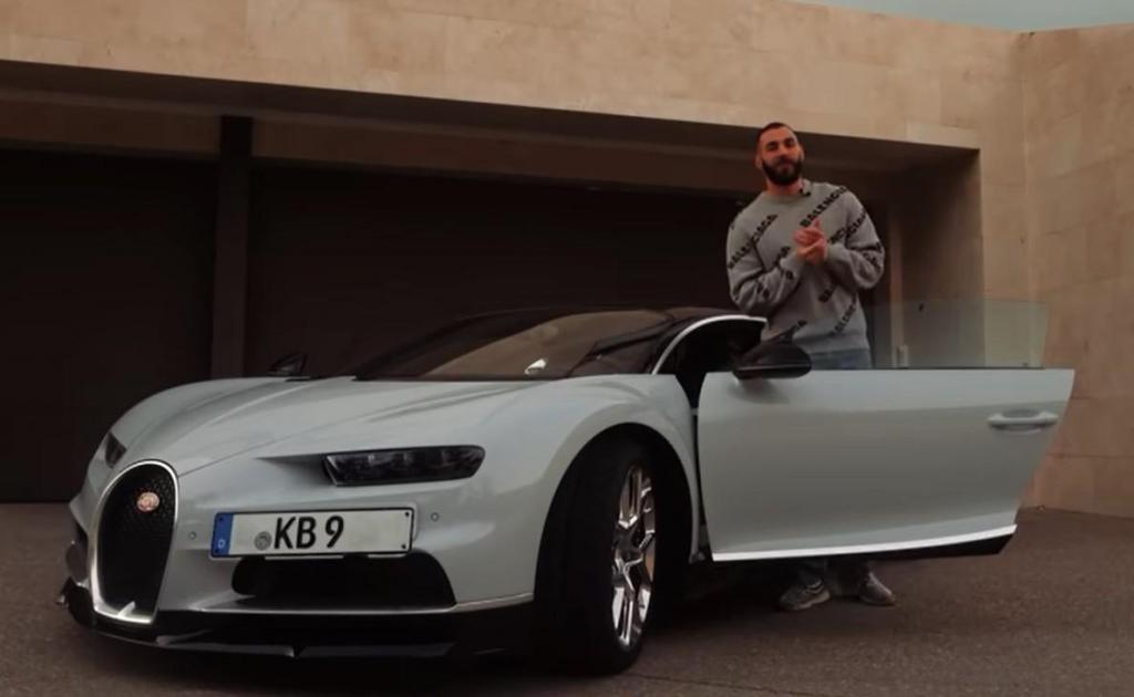 Karim Benzema fala dos seus carros (captura YouTube)