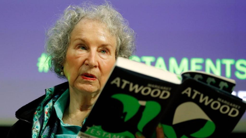 Margaret Atwood. Foto: AP Photo/Alastair Grant