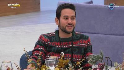 Bruno recorda o Natal em família - Big Brother