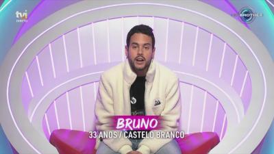 Bruno sente-se abandonado pelos colegas - Big Brother