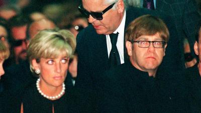 Elton John devia ter cantado outra música no funeral da princesa Diana - TVI