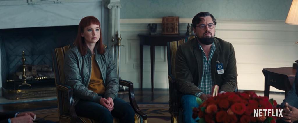 Jennifer Lawrence e Leonardo DiCaprio protagonizam “Não Olhem para Cima”, uma sátira mordaz às alterações climáticas realizada por Adam McKay