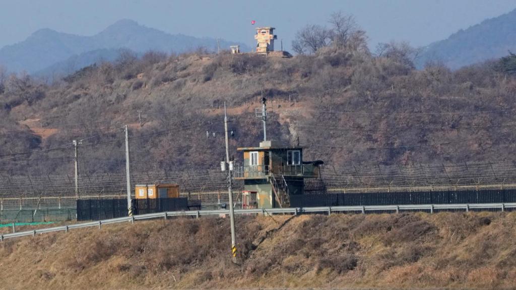 Zona Desmilitarizada que separa a Coreia do Norte da Coreia do Sul