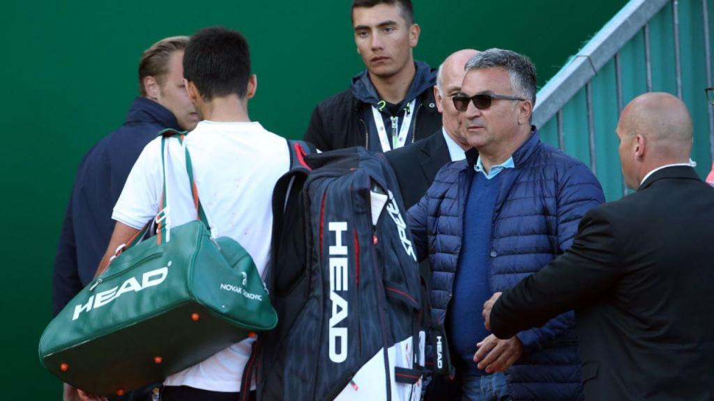 Srdjan Djokovic e Novak Djokovic (Jean Catuffe/Getty Images)