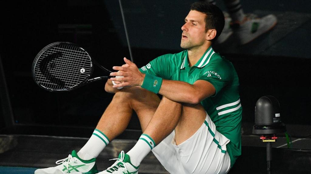 Novak Djokovic (Andy Brownbill/AP)