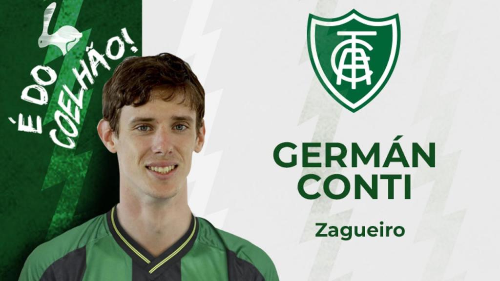 Germán Conti (Twitter/América Mineiro)
