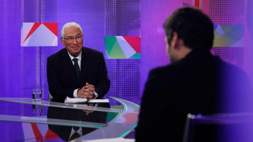 Debate eleitoral entre António Costa e André Ventura