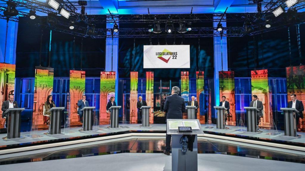 Debate entre partidos com assento parlamentar (PEDRO PINA/RTP/LUSA)