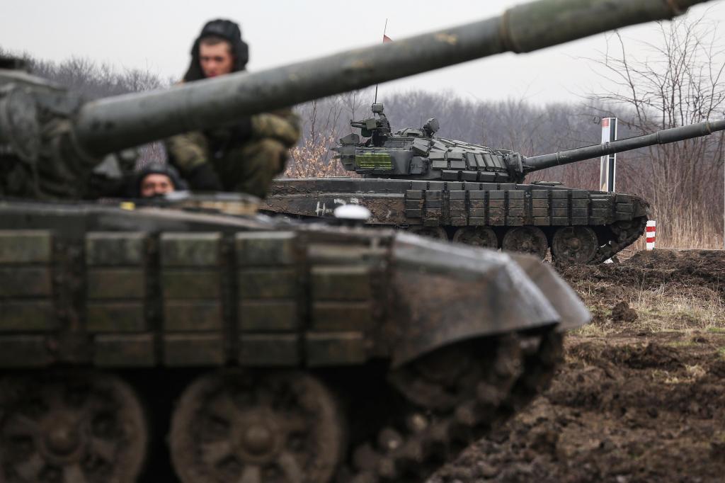 Tensão Ucrânia-Rússia Foto: AP