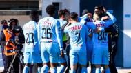 II Liga: Nacional festeja golo ante o Vilafranquense (CD Nacional)
