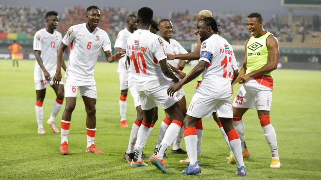 Gambia nos quartos de final da CAN2022 ((AP Photo/Sunday Alamba))