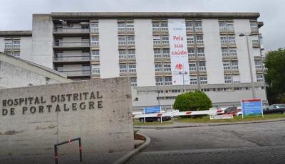 Rotura em canalização no hospital de Portalegre provoca inundações. Atividade do hospital não foi afetada - TVI