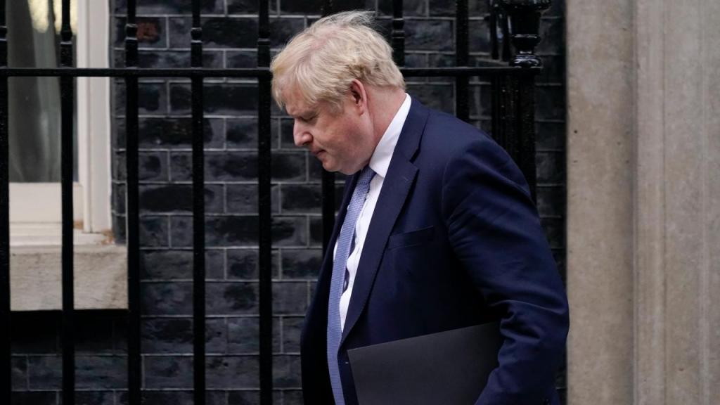 O primeiro-ministro britânico, Boris Johnson