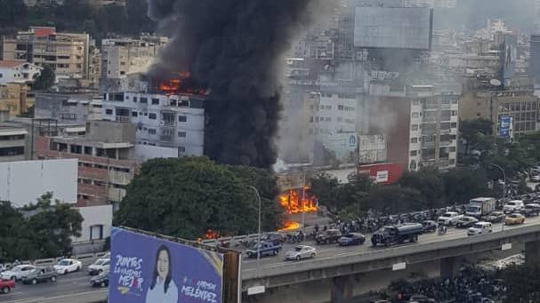 Incêndio Caracas