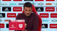 Benfica: Veríssimo revela conversa de Rui Costa com o plantel após o jogo