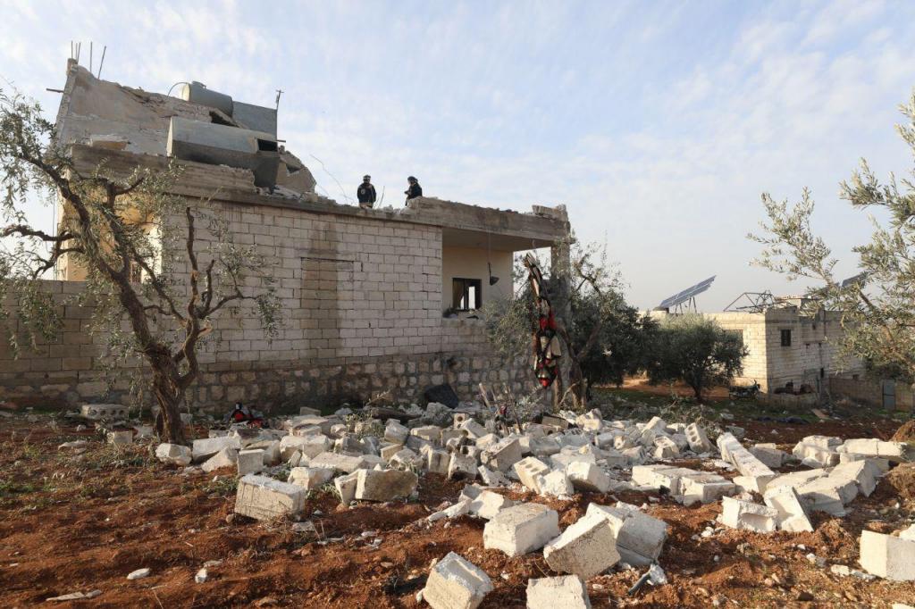 Ataque antiterrorista na Síria (AP Photo/Ghaith Alsayed)