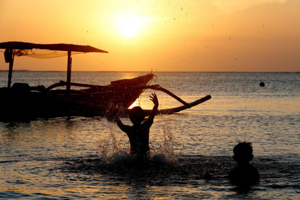 A vida em Bali sem turistas (Associated Press)