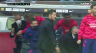 Carrasco abre marcador frente ao Barça com assistência de Suárez