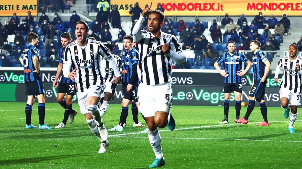 Danilo fez o 1-1 final no Atalanta-Juventus (Paolo Magni/EPA)