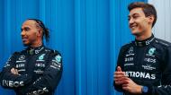 Lewis Hamilton e George Russel (Mercedes)