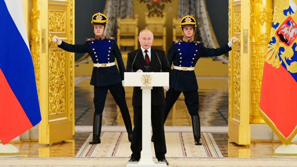 Vladimir Putin. Foto: Grigory Sysoev, Sputnik, Kremlin Pool Photo via AP