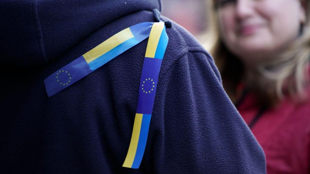 Ucrânia e União Europeia (Getty Images)