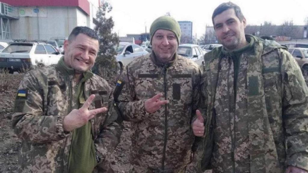 Yuriy Vernydub, treinador do Sheriff, juntou-se às forças de defesa da Ucrânia