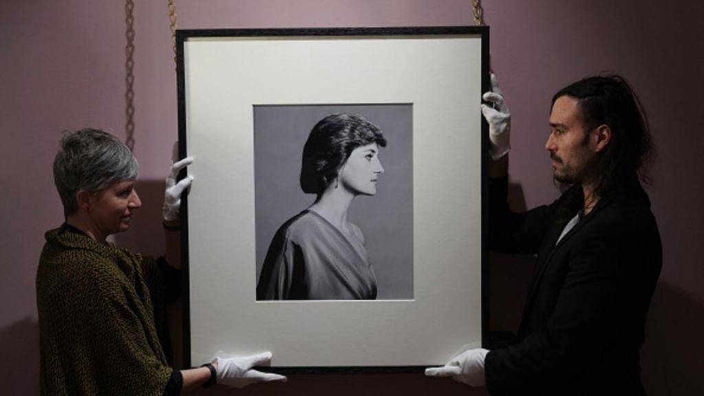 A fotografia nunca antes revelada da princesa Diana (David Baile/ Getty Images)