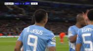 O golo anulado a Gabriel Jesus no Man City-Sporting