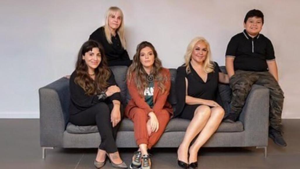 Ex-companheiras e filhos de Maradona (Instagram)