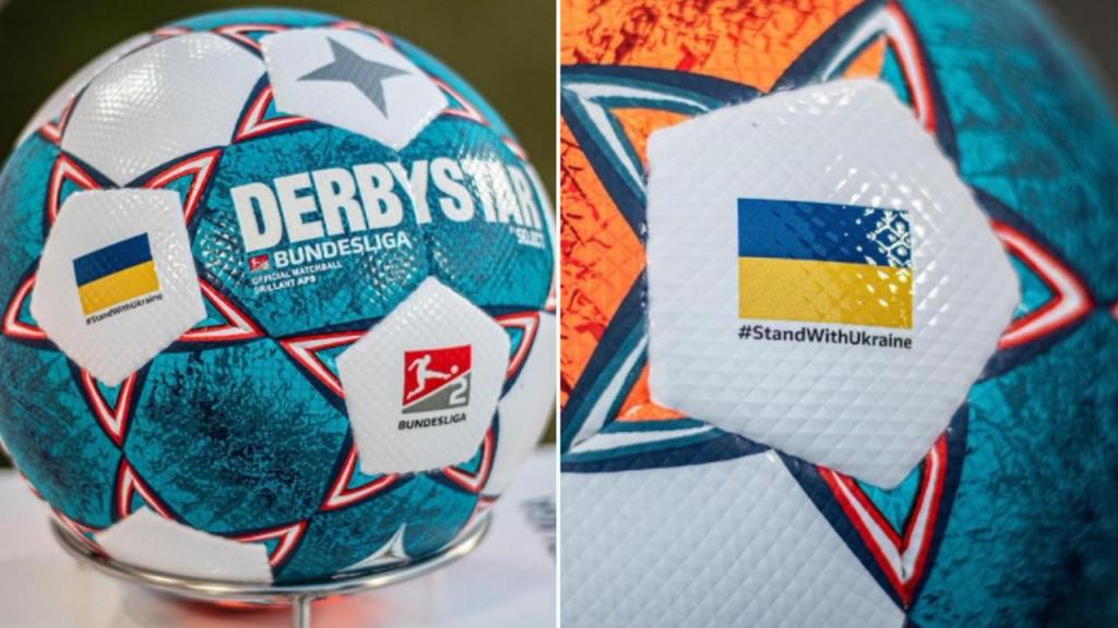 Bundesliga vai jogar com bola de apoio à Ucrânia