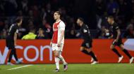 Desilusão de Antony no golo de Darwin Núñez no Ajax-Benfica (Getty Images)