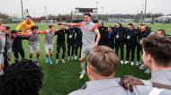 Salzburgo festeja apuramento para as meias-finais da Youth League após vencer o PSG (Getty Images)