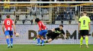Javier Curras fez o único golo do Borussia Dortmund-Atlético de Madrid, nos quartos de final da Youth League (Getty Images)