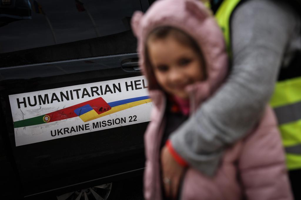 350 refugiados chegam a Portugal na caravana “Missão Ucrânia” (Rodrigo Antunes / Lusa)
