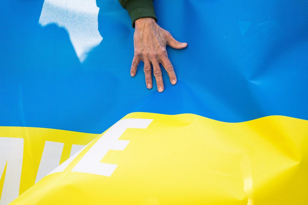 Bandeira ucraniana (Getty Images)