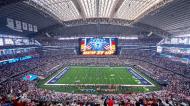 AT&T Stadium, Texas, Estados Unidos. Impressiona pela imponência, tamanho e modernidade. Tem 