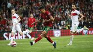 Matheus Nunes fez o 3-1 no Portugal-Turquia (Getty Images)