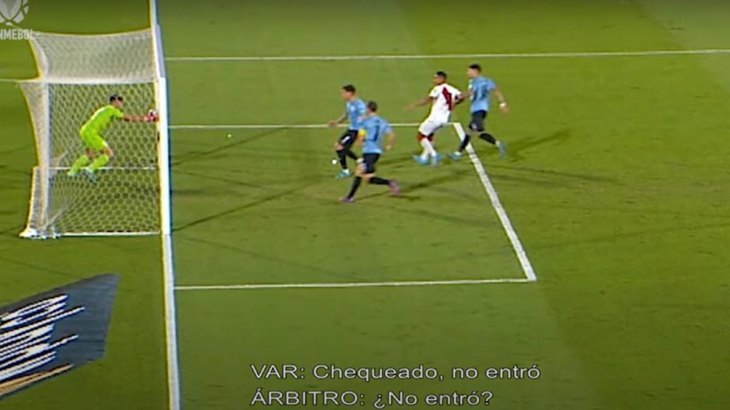 Peru pede golo mas áudios do VAR validam decisão do árbitro (Vídeo/CONMEBOL)