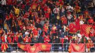 Adeptos da Macedónia do Norte no Estádio do Dragão (Getty Images)