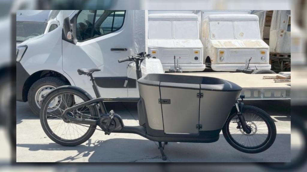 Cargo Bike criada pela Verso Move e pelos alunos do IADE