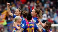 Barcelona-Real Madrid, futebol feminino (AP Photo/Joan Monfort)